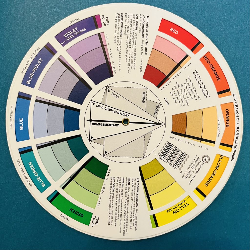 Ad. How To Use A Colour Wheel - Georgina Burnett